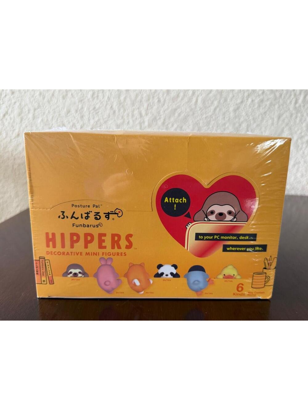 HIPPERS Funbarus Posture Pal Assortment Box Blind 12pcs Set Mini Figures US Ship